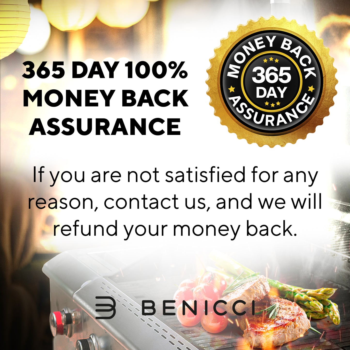 Flexible LED BBQ Grill Lights Set of 2 - The Perfect Grilling Accessories Light with 360-Degree Magnetic Base and Gooseneck - 100% Portable Weatherproof Outdoor Lamp w/ 6 Batteries Included