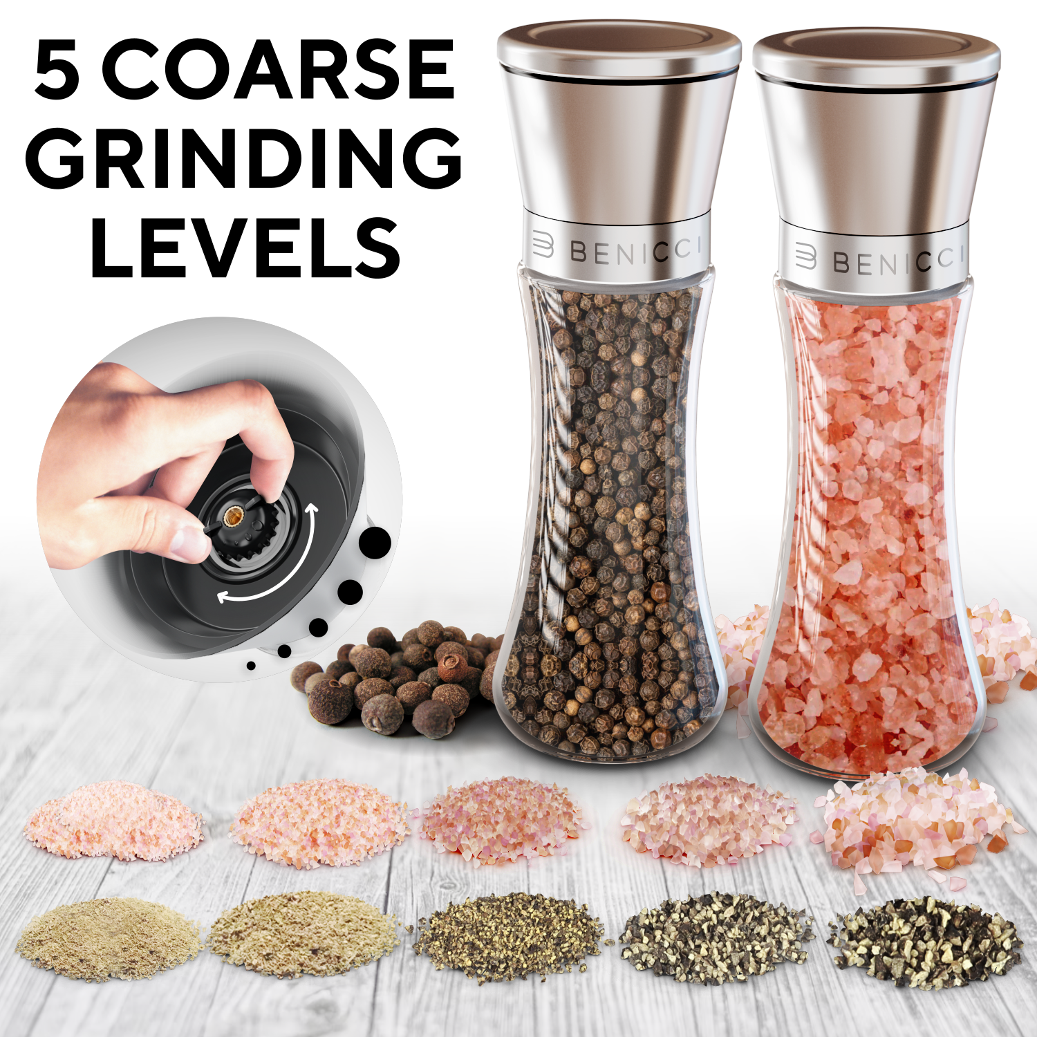 S&p salt and pepper grinders deals