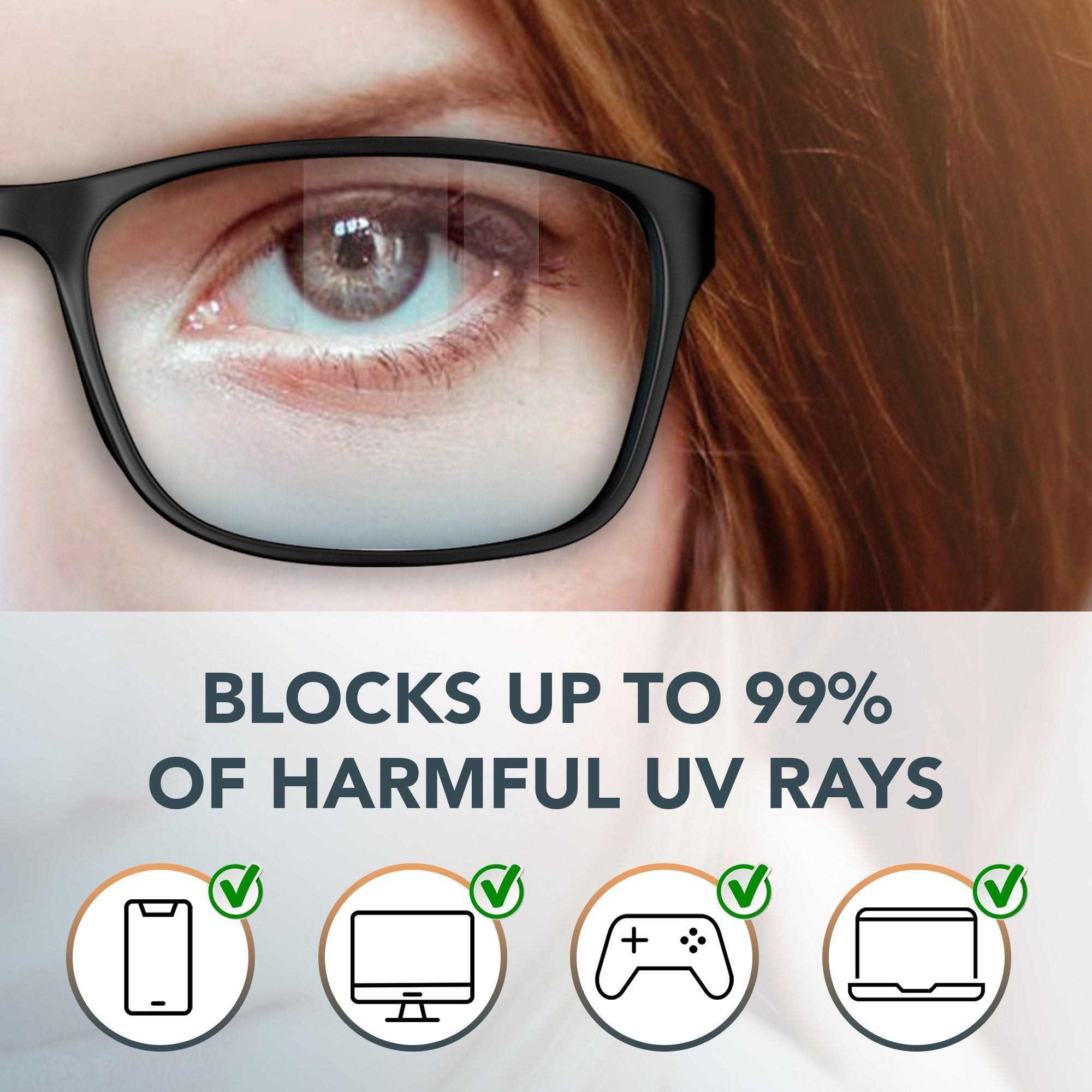 Computer blue light on sale blocking glasses