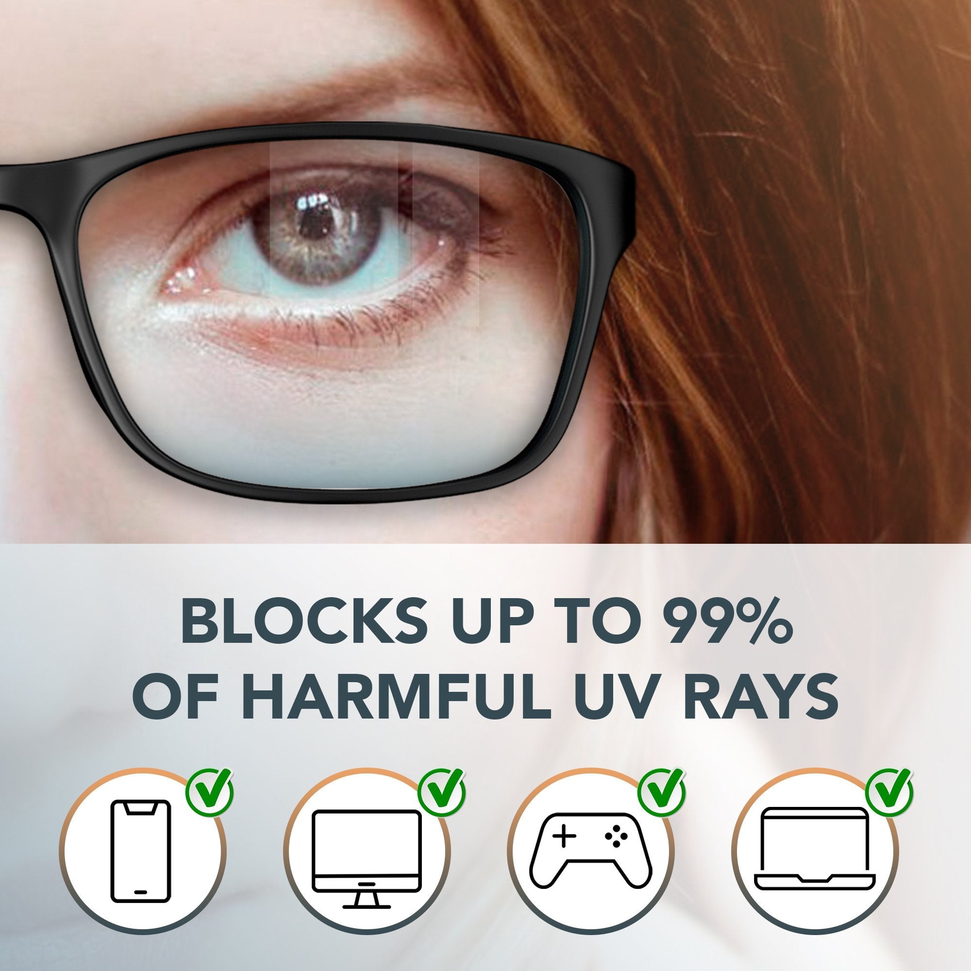 Does UV glasses protect eyes from computer screen?